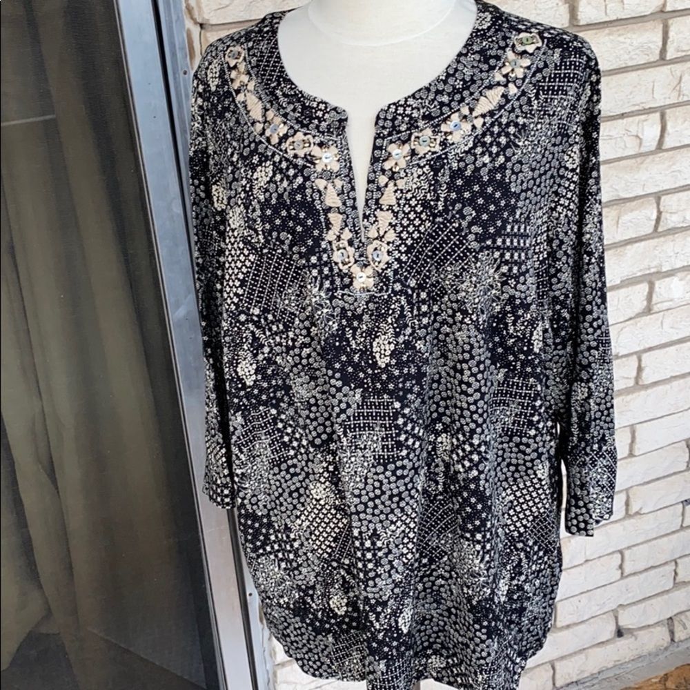 Embroidered Blouse - Picture 1 of 4